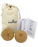 Rawlogy™ Cork Massage Ball Set (Classic/Medium 2.5") for Muscle Pain & Tension Relief || Light, Compact, Convenient, Eco-Friendly