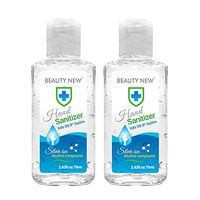 Hand Sanitizer Gel to Go No Water Needed Hand Soap Alcohol Based Hand Sanitizer Portable Travel Size Instant Hand Refreshing Gel Disinfection Hand Wash Gel (2Pcs)
