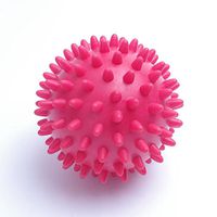 Gracefulvara Soft Trigger Point Handheld Spike Fitness Massage Ball For Feet Arm Neck Pink