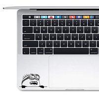 Minion Vinyl Decal Sticker for Laptop MacBook trackpad or Any Smooth Surfaces
