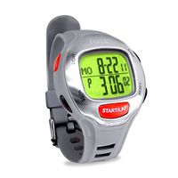 Digital Multifunction Sports Wrist Watch - Waterproof Smart Fit Classic Men Women Sport Running Training Fitness Gear Tracker w/ Chronograph, Alarm, Memory Records 150 Lap-Time - Pyle PSWMR40GY (Gray)