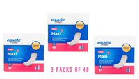 Equate Pads Super Multipack 48 count (3 packs of 48)