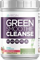 JJ Virgin Green Smoothie Cleanse - Protein and Greens with Amino Acid Profile, Strawberry-Vanilla Flavor (15 Servings, 510 Grams)