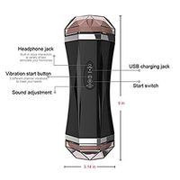 Zx-Fjb Personal Tools Rechargeable Handheld Double Entrance Mas-Sager Toys for Men Electric Full Body Ma-ssage Mâ&stürbâtõr Male Cup Cool Toy for You