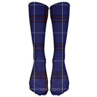 XIUARROWXIU Socks Scottish Tartan Plaid Mens Womens Champion Dress Athletic Work Long Knee High Stockings Tights