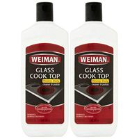 Weiman Glass Cook Top Heavy Duty Cleaner & Polish,Pack of 2 ( 15 oz Each )