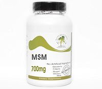 MSM 700mg ~ 120 Capsules - No Additives ~ Naturetition Supplements