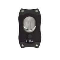 Colibri S-Cut Cigar Cutter - Black & Black