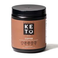 Perfect Keto Exogenous Ketones Powder, BHB Beta-Hydroxybutyrate Salts Supplement, Best Fuel for Energy Boost, Mental Performance, Mix in Shakes, Milk, Smoothie Drinks for Ketosis – Coffee