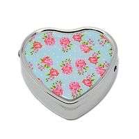 Pill Box for Pocket or Purse/Multifunction Small Jewel Box Case L
