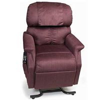 Golden Technologies - Maxicomfort Comforter - Lift Chair - Small - 20"W x 19.5"D Seat - Cabernet