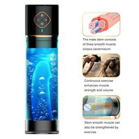 Automatic Hands Free Piston Telescopic Rotate Six Toys Deep Throat Oral Cup Sucking Endless Pleasure Toys Rechargeable Relax Muscle Massage Device, Sexy Underwear Water Massage Toys Tshirt for Men