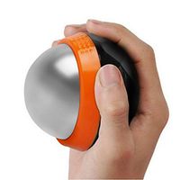Stainless Steel Ball Massage Ball, Pain Relief, Hot and Cold Physiotherapy, Steel Ball Removable-4 Colors 3-21 (Color : Orange)
