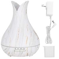 Duevin 400ml 7 Color LED Humidifier Office Desktop Humidifier Aroma Diffuser (US)