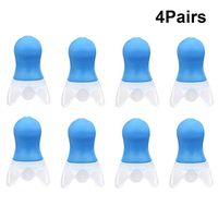 HEALIFTY Professional Airplain Earplugs Noise Reduction Earplugs 4 Pairs(Blue)