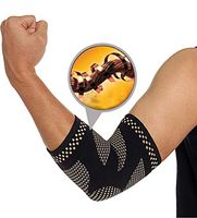 KIWI RATA Elbow Brace Compression Support Sleeve for Tendonitis, Tennis Elbow and Golfer's Elbow,Elbow Brace Sleeves for Men and Women,Copper Content Infuse Elbow Brace for Any Activity