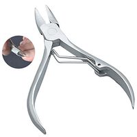 Ewer Cuticle Trimmer Professional Cuticle Nippers Stainless Steel Extremely Sharp Nail Clippers for Manicurist Cutter Remover Pedicure Manicure Tool