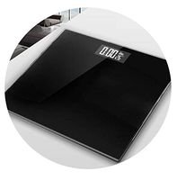 Bathroom Floor Scale Digital Body Weight Scale with Backlight 400 Lbs Capacity and Accurate Measurements D30,Battery Paragraph