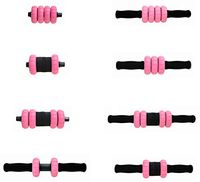 RollerTek RTPro Back Extensor KIT | 8 Tools in One Kit - Interchangeable Parts - Massage Back Muscles - Excellent for Recovery - Deep Tissue Massage - Muscle Tension Relief (Pink)