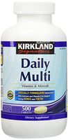 Kirkland Signature Daily Multi Vitamins & Minerals Tablets, 1000-Count Pack