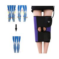 Legs Correction Band Braces with Air Pressure,Adjustable O/X Legs Posture Corrector,Knock Knees Shape Straightening Bandage,Purple