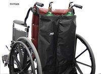 Oxygen Cylinder Holder - Fits 16"-24" W/C, Double Tank - 1 Each / Each