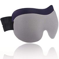 NEUYILIT Eye Mask for Sleeping, Lightweight Breathable & Super Soft Eye Mask for Men Women, 3D Contoured Sleep Mask for Travel/Night's Sleeping/Shift Work/Meditation, 2 Pack Grey/Purple