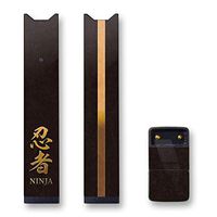 Biijo Japan Juul Skin Wrap for juul Accessories Sticker Sushi Kanji Tattoo UKIYOE (Ninja)