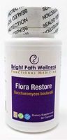 Flora-Restore - Saccharomyces Boulardii 235mg 4 Billion CFU - 60 caps, Gluten Free, Dairy Free