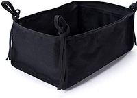 HUANGYUAN Wheelchair Under Seat Bag, Hanging Storage Bag, Waterproof Accessory Tote Caddy, Universal Fits for Walkers,Disabled, Stroller, Scooters or Rollator Walkers