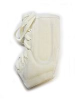 SafeTGard Large Lace Up Ankle Brace (White)