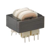Power Transformer, Dual 115/230V Primary, 6.0VA, Series 36VCT @ 170mA, Parallel 18V @ 340mA, Split Bobbin Domestic PC Mount XFMR