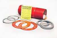 Unique Fire Stop Products- TF-4 Threaded Firestop Sleeve System- UL Classified for up to 4 hours horizontal and 3 hours vertical- 4" diameter
