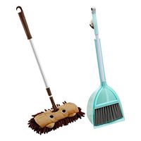 Baby House Sweeping Cleaning Toy Combination - Child Mop Broom Dustpan Set