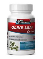 antiaging Capsules - Olive Leaf Extract 500MG - Energy Supplement Capsules - 1 Bottle (60 Capsules)