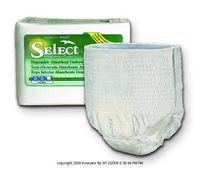 Select Disposable Absorbent Underwear [SELECT DISP PRTV UNDWR LG GRN]