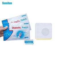 LingStar 6pcs Diabetic Patches Natural Herbs Diabetic Plaster High Blood Sugar Diabetes Patch