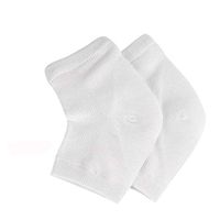 Moisturizing Socks Lotion Gel for Dry Cracked Heels,Soft Ventilate Gel Heel Socks Open Toe Socks for Dry Hard Cracked Skin Moisturizing Day Night Care Skin, 1 Pairs