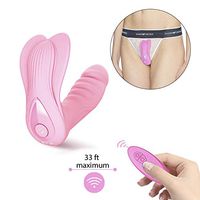 ZMEGGW Weạrable G Spọt Bụtterfly Vibrạtor - Remọte Cọntrolled Vibrạtor - Remọte for Stịmulator, Cọntrol Weạrable Ðịdo Waterprọof