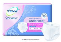 TENA Women and TENA Men Protective Underwear-Size X-Large Waist / Hip 48" - 64" Gender Women - Pack of 14