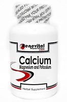 Calcium Magnesium and Potassium 200 Capsules ~ Renevitol