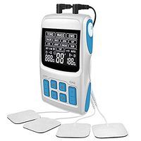 TENS Unit+EMS Muscle Stimulator+ Pulse Massager 3 in 1 Combination 36 Modes Relief and Muscle Strength 2 Output 8 Pads for Muscle Stiffness Perfect for Relaxation