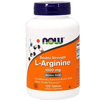 L-Arginine Double Strength Amino Acids 1000 mg 120 Tablets