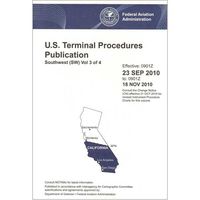 FAA IFR Terminal Procedures Bound Southwest (SW-3) Vol 3 of 4 (Always Current Edition)
