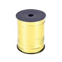 Yeelan 500 Yard Balloon Curling Ribbon Crimped Ribbon Roll Balloons String for Party Wedding Festival Decoration Gift Wrapping etc (Gold)