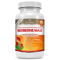 Berberine HCl Max 1200MG All-Natural Organic Supplement. Boosts Heart Health. Normalizes Blood Sugar, Cholesterol and Weight. Supports Digestion, Immunity and Total Health. 120 Easy Absorb Capsules.