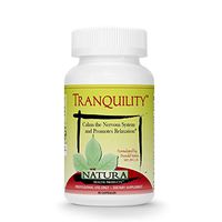 Natura Health Products - Tranquility GABA Calm Mind Nervous System and Relaxation Supplement - Science Formulated Classic Tonic and Relaxant Herbal Nervines - 90 Capsules