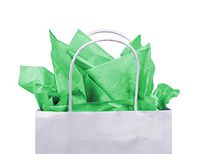 Gift Tissue Paper Bulk - 240-Sheet Gift Wrapping Tissue Paper, 20 x 20 Inches, Gift Bag Tissue Paper Gift Wrap, Premium Quality Tissue Paper, Paper Craft Supplies (Green, 240 CT)