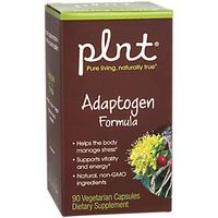 plnt Adaptogen Formula Made with Natural, NonGMO Ingredients to Help The Body Manage Stress Support Vitality Energy (90 Vegetarian Capsules)