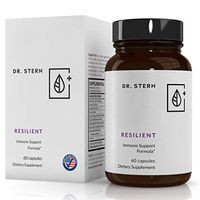 Resilient - Natural Immune System Support - Dr. Formulated to Boost Your defenses - W/Organic Mushroom Blend, Echinacea, Astragalus, Oregano & More - Vegan - Made in USA- 60 Capsules